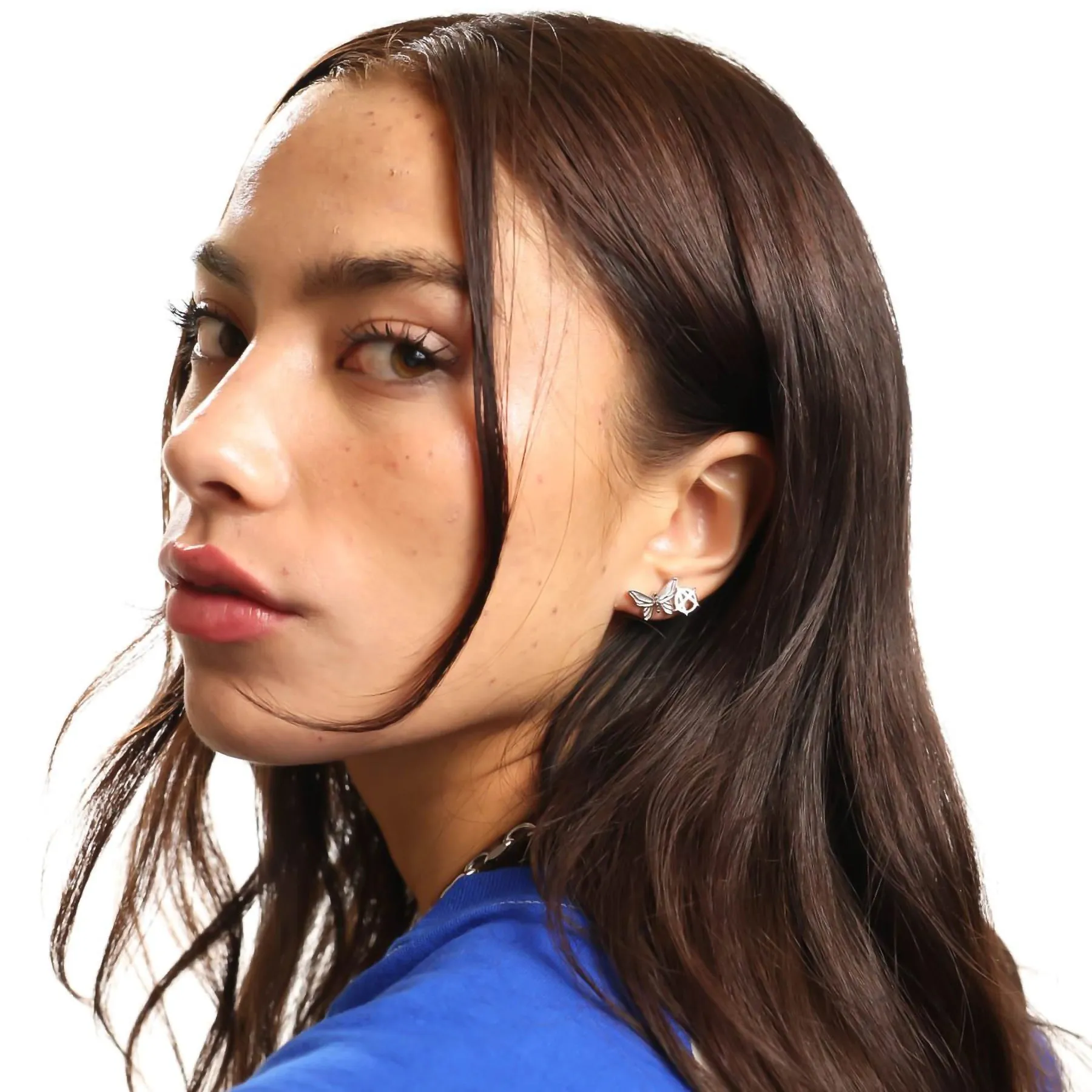 BUTTERFLY EARRING (STUD) sold by Hard Jewelry product image thumbnail 5
