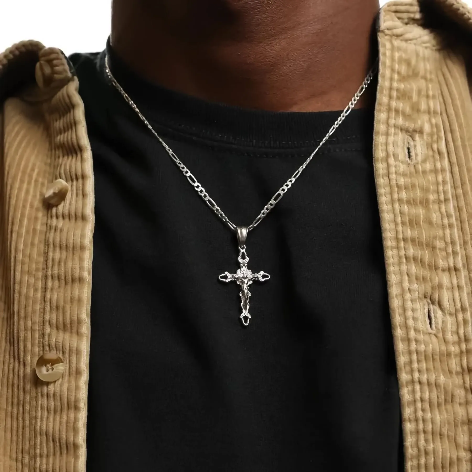 CRUCIFIX CROSS PENDANT sold by Hard Jewelry product image thumbnail 4