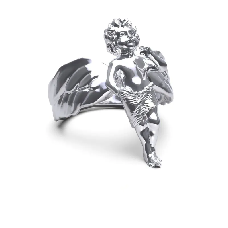 BLESSED ANGEL RING sold by Hard Jewelry