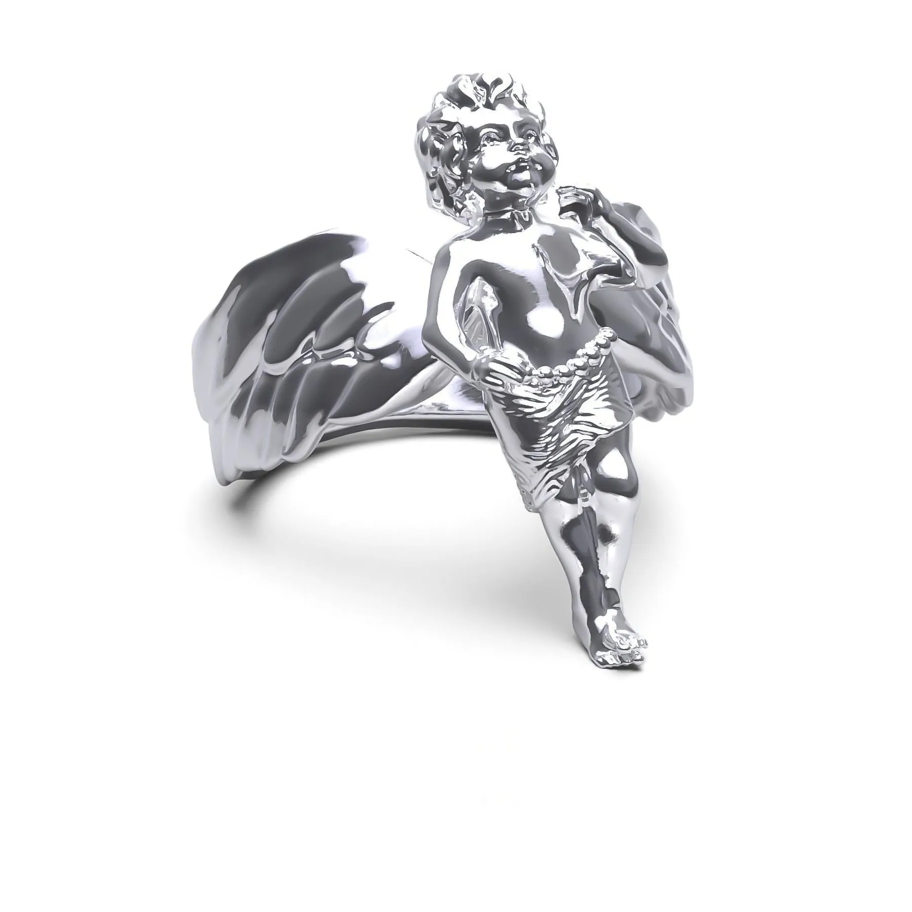 BLESSED ANGEL RING sold by Hard Jewelry