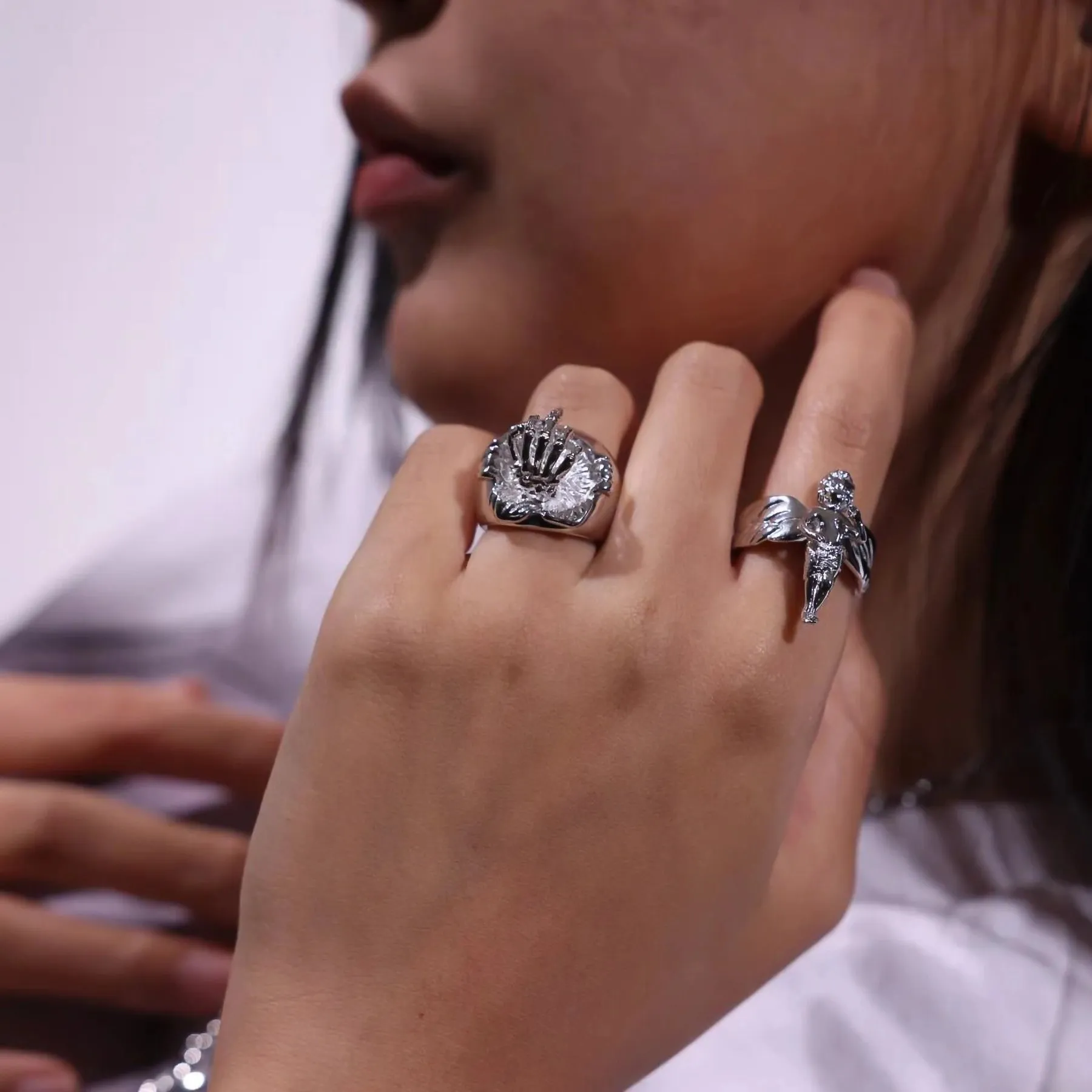 BLESSED ANGEL RING sold by Hard Jewelry product image thumbnail 3