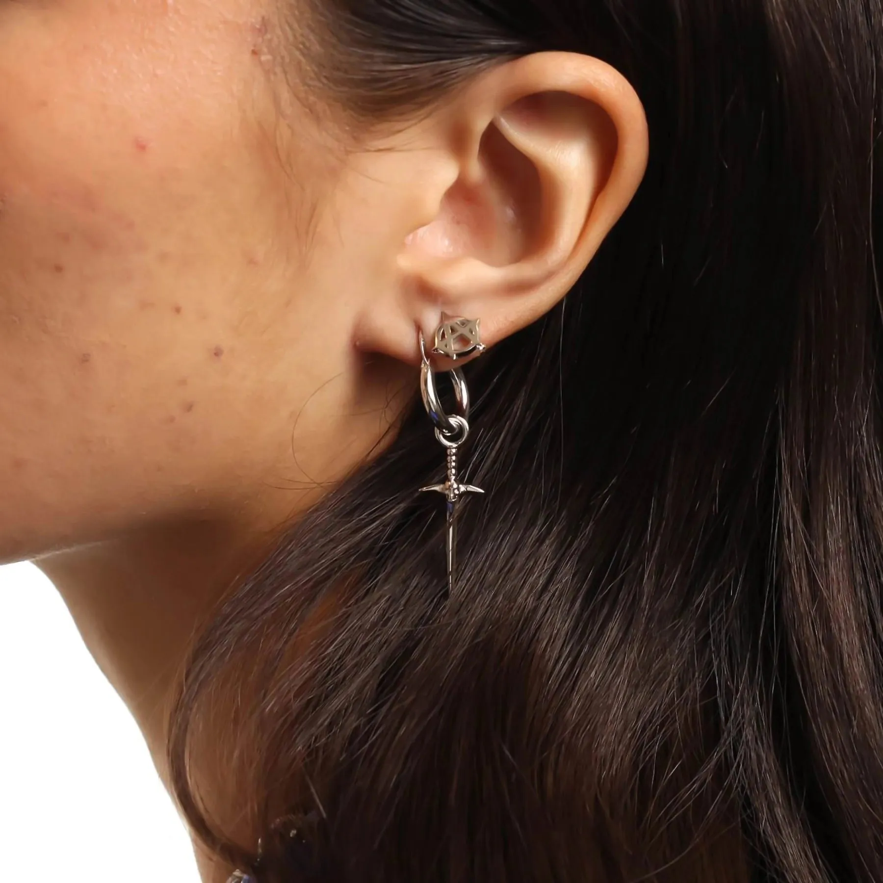 WARLOCK SWORD EARRING sold by Hard Jewelry product image thumbnail 4