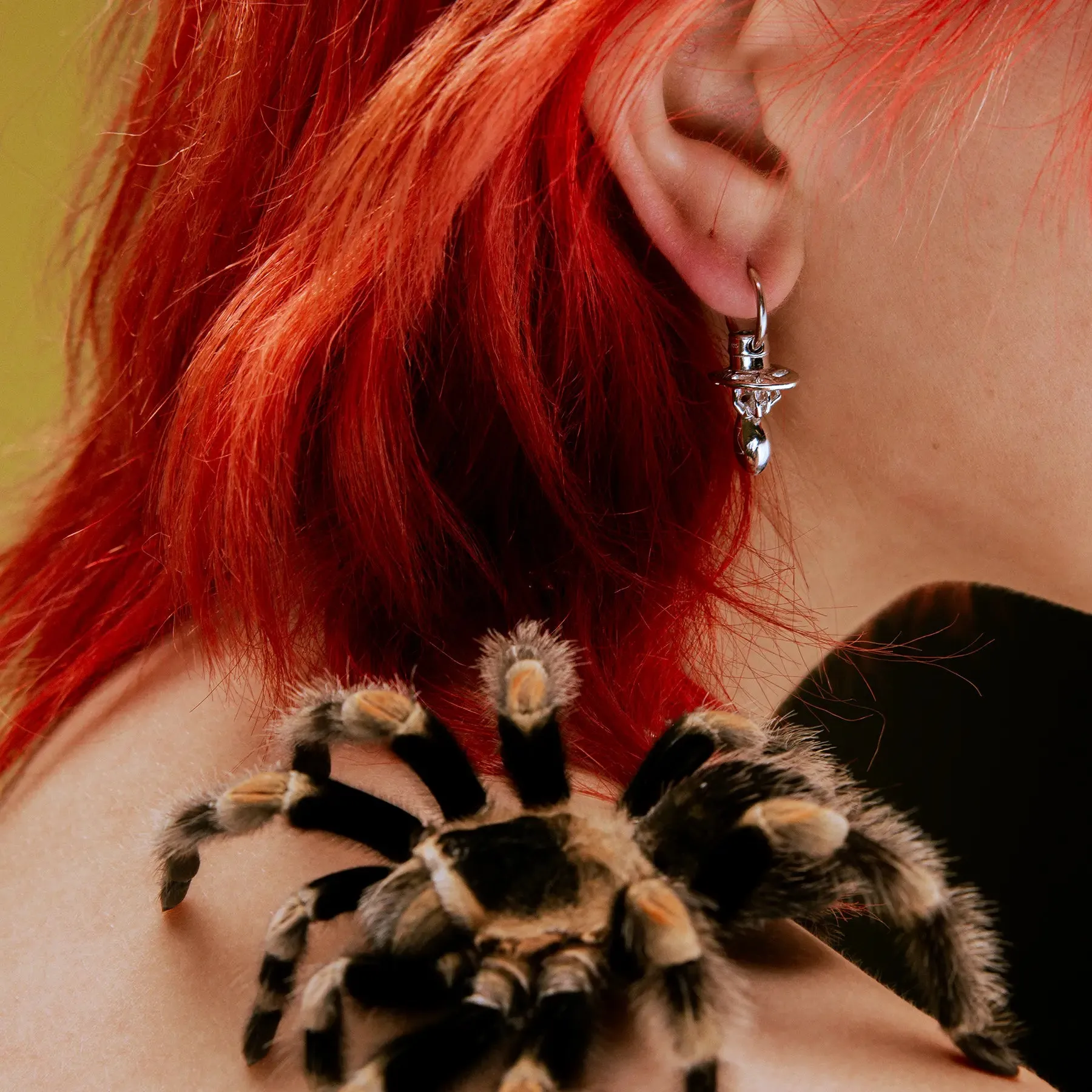 SPIDER PACIFIER EARRING sold by Hard Jewelry product image thumbnail 5