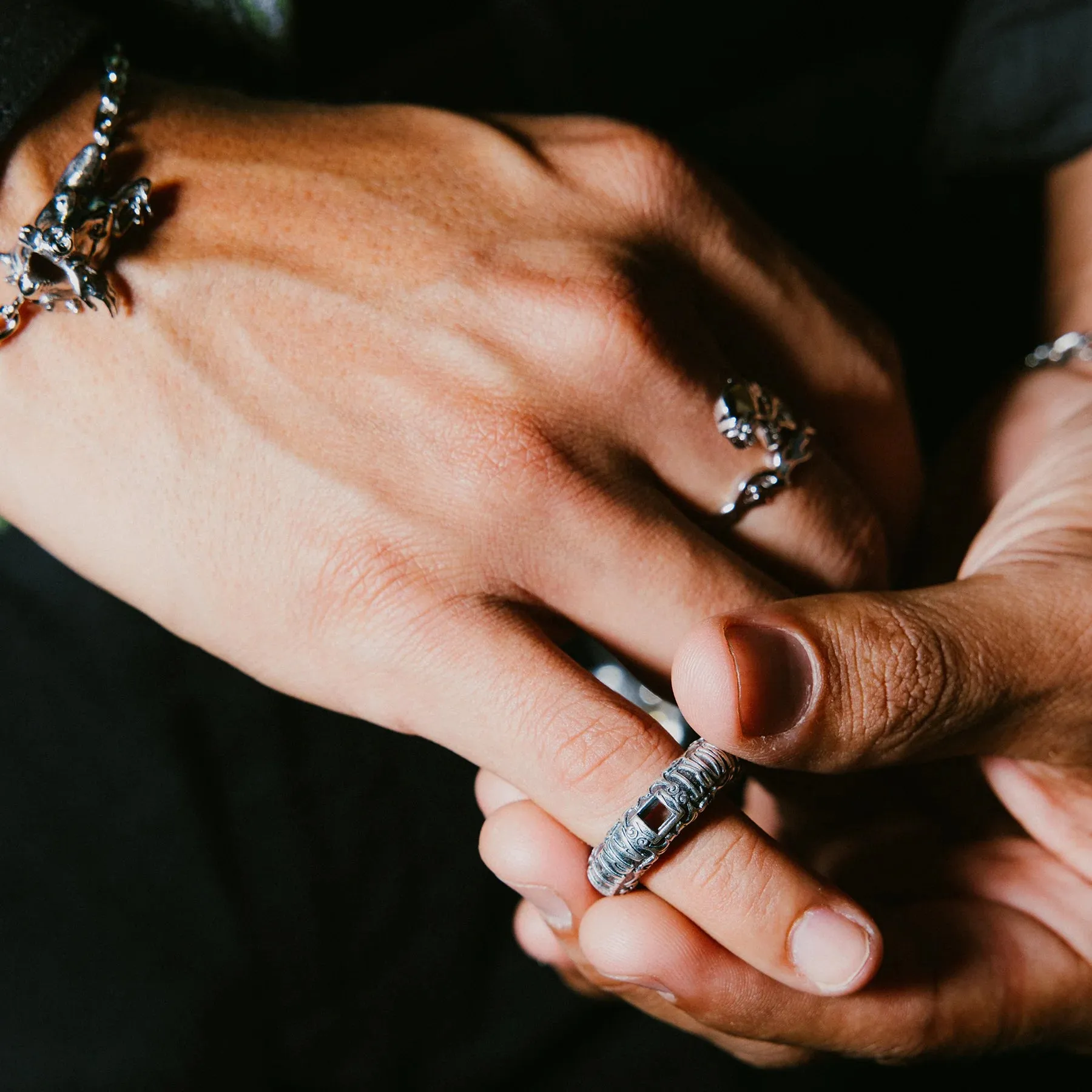 UPGRADED CATACOMBS RING sold by Hard Jewelry product image thumbnail 3