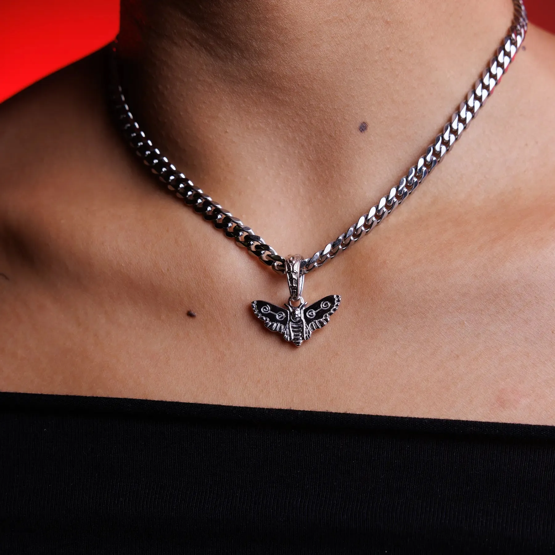 MOTH PENDANT sold by Hard Jewelry product image thumbnail 5