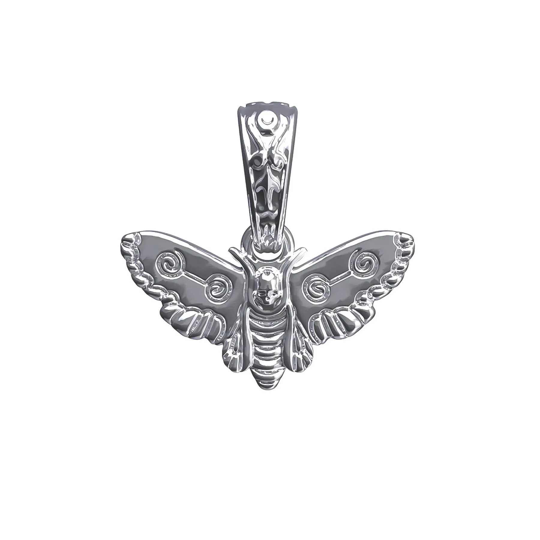 MOTH PENDANT sold by Hard Jewelry