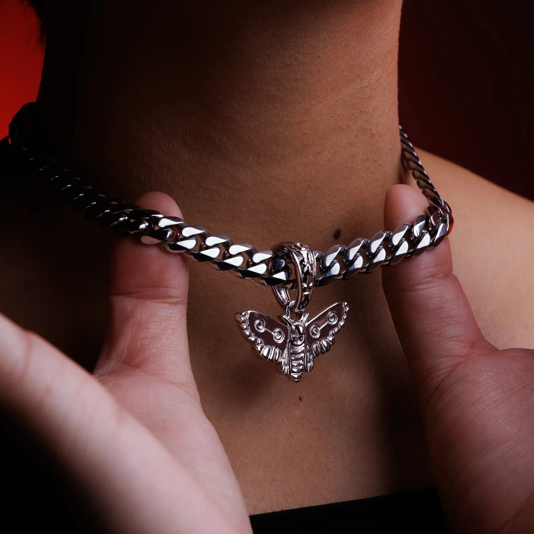 MOTH PENDANT sold by Hard Jewelry product image thumbnail 4