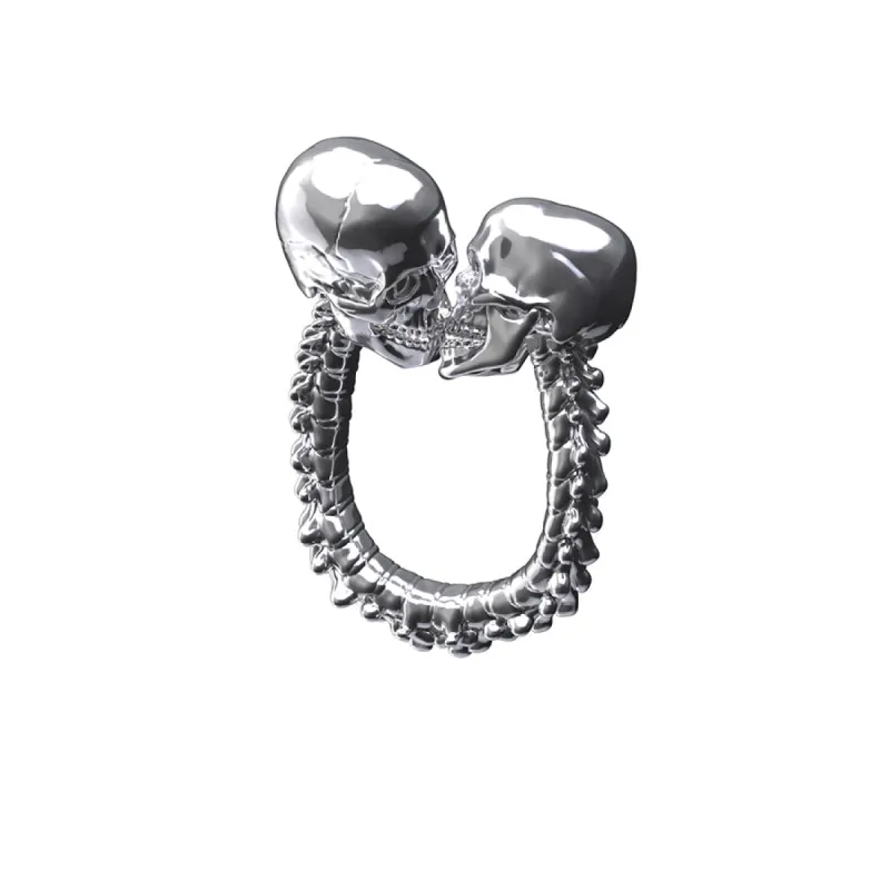 DEATH WON'T DO US PART RING sold by Hard Jewelry