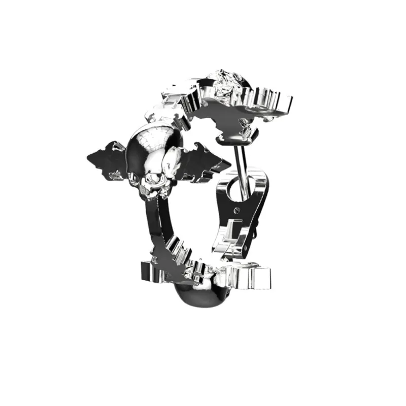 TRIPLE DYT HOOP EARRING sold by Hard Jewelry