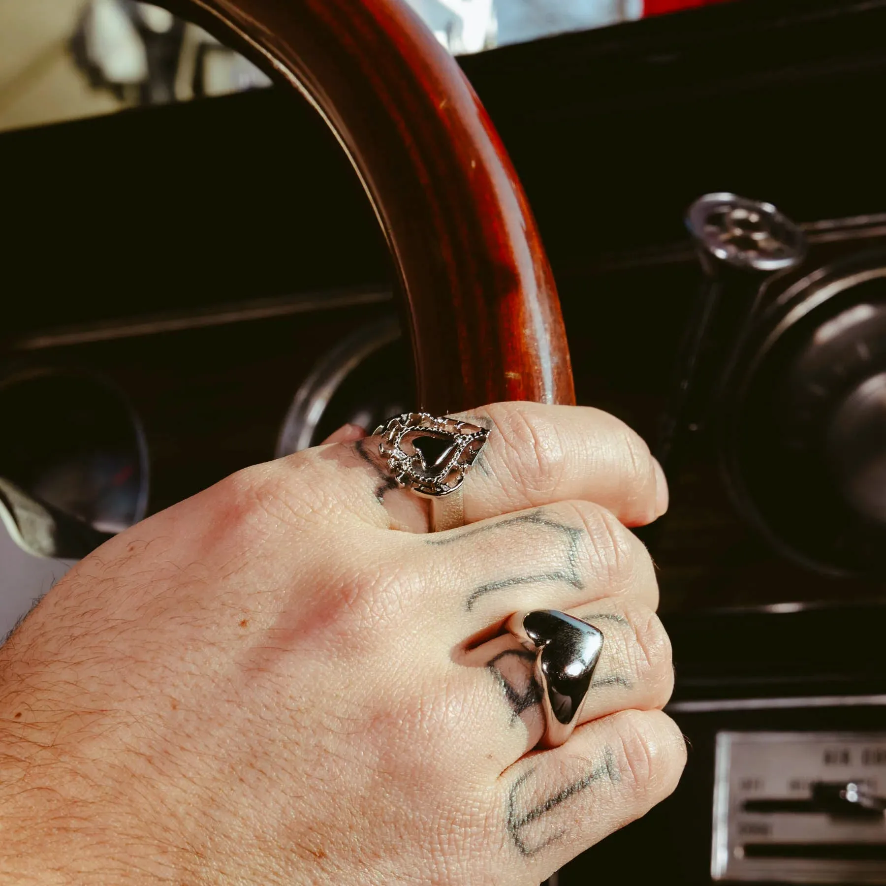 HEART RING sold by Hard Jewelry product image thumbnail 5