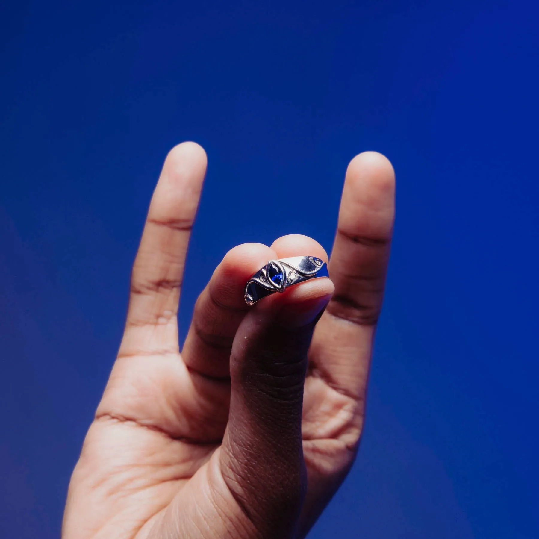 BIRTHSTONE RING (SEPTEMBER) sold by Hard Jewelry product image thumbnail 2