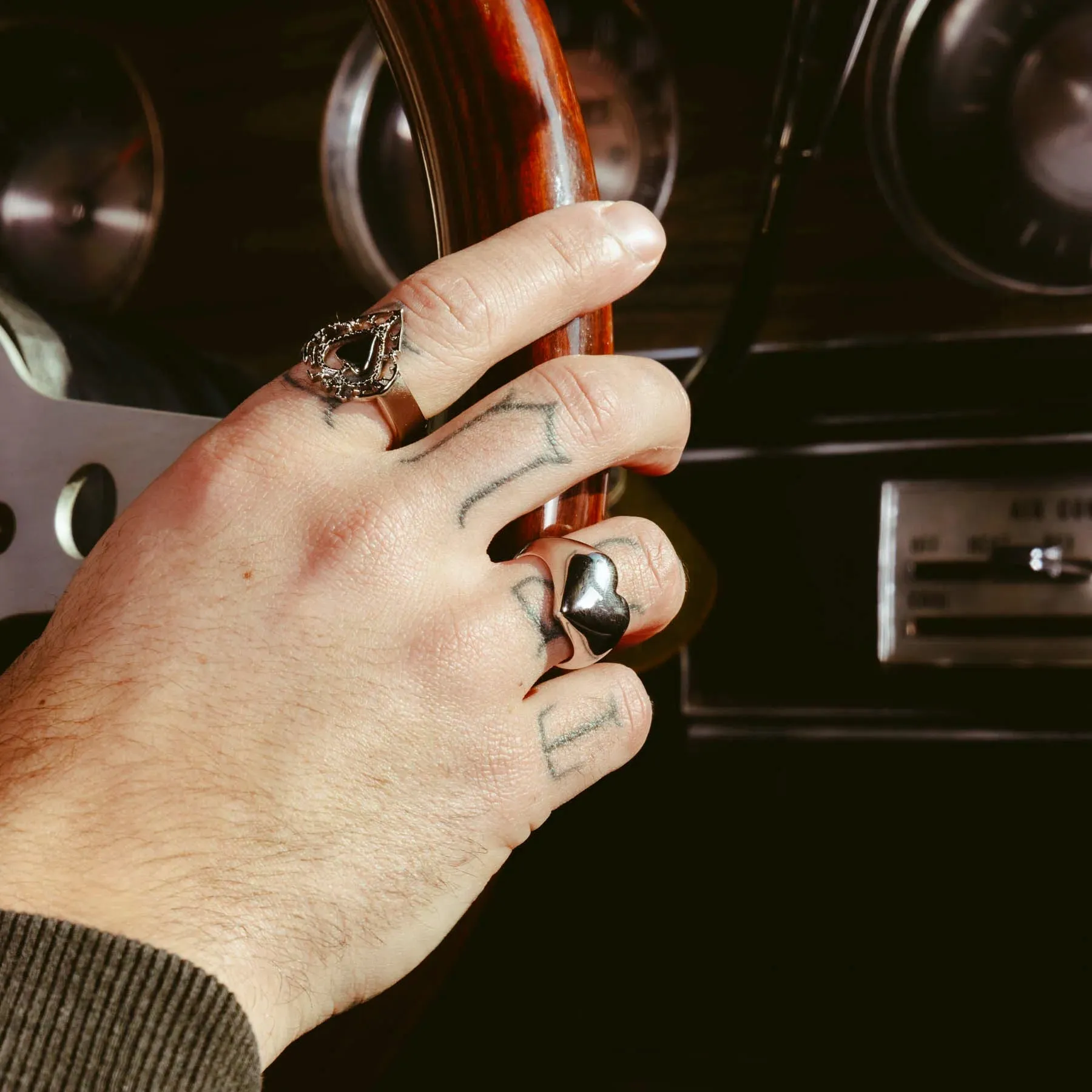 HEART RING sold by Hard Jewelry product image thumbnail 4