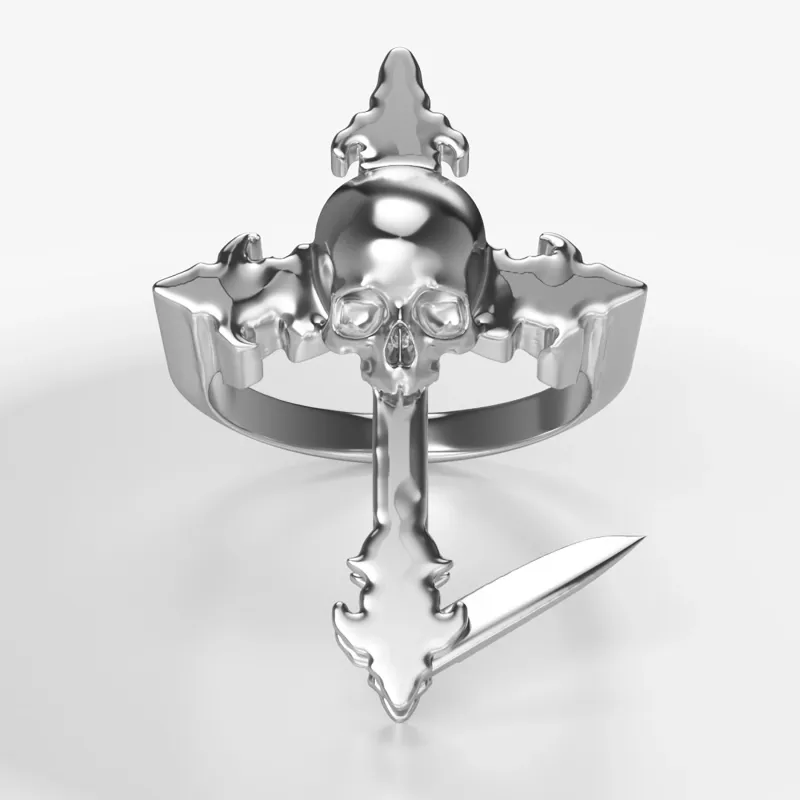 DYT LETTER OPENER RING sold by Hard Jewelry