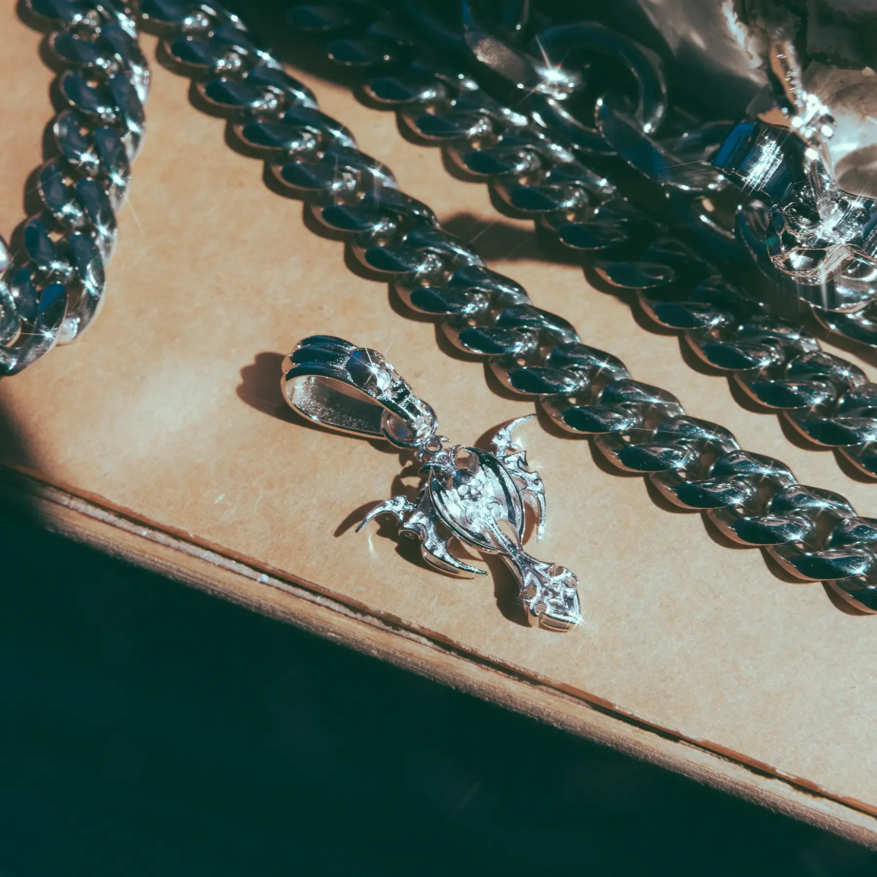 TRIBAL CROSS PENDANT sold by Hard Jewelry product image thumbnail 5