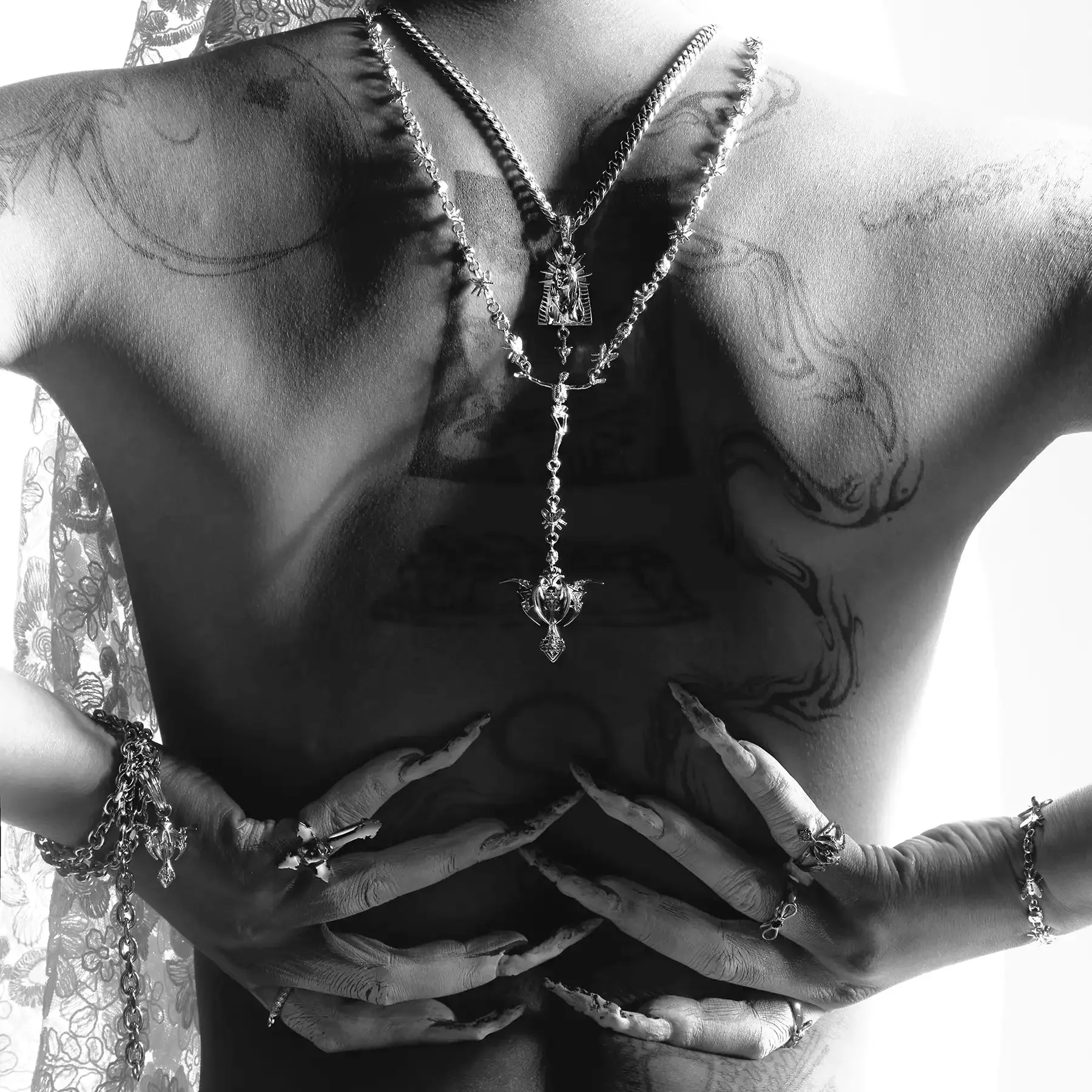 VIRGIN MARY PENDANT sold by Hard Jewelry product image thumbnail 2