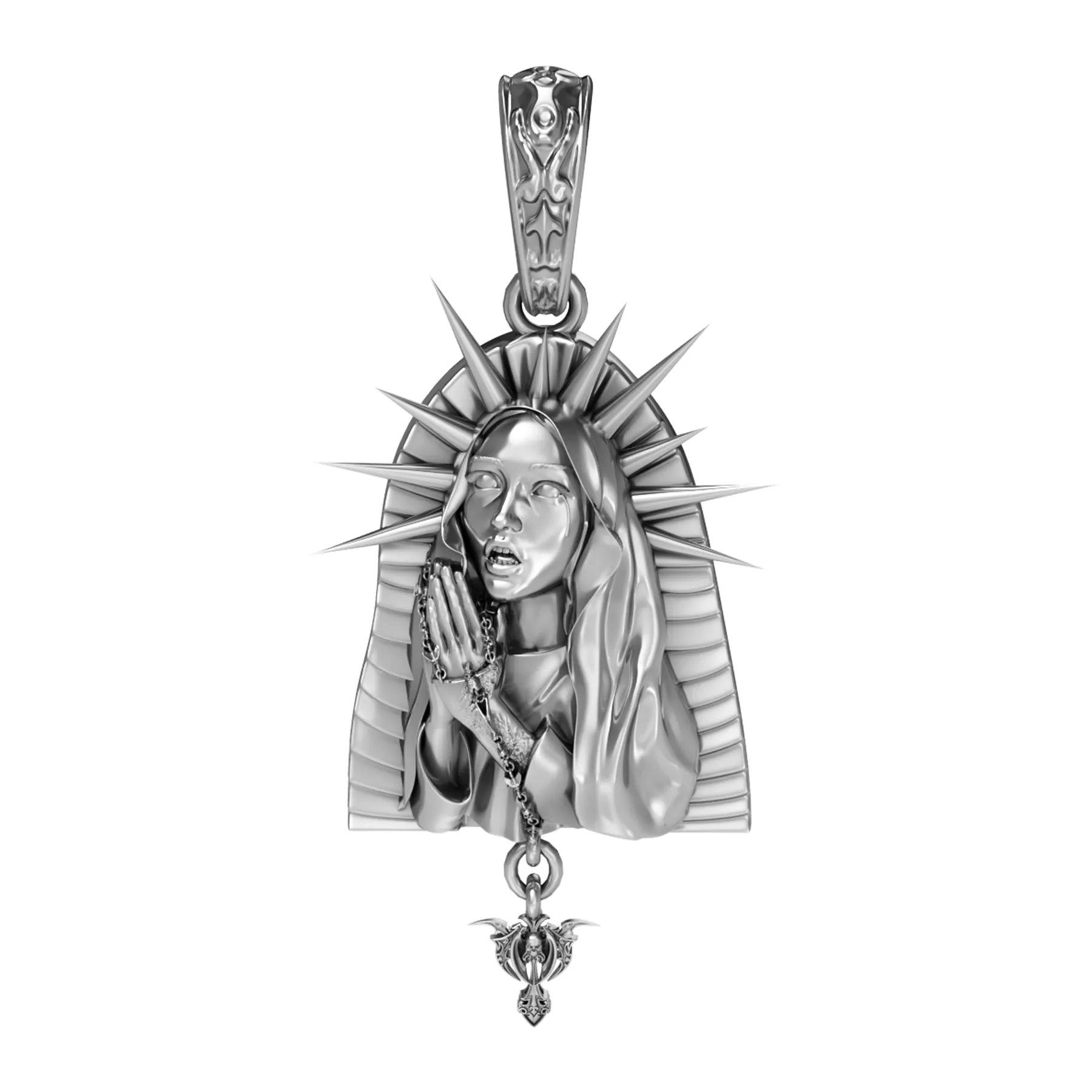 VIRGIN MARY PENDANT sold by Hard Jewelry