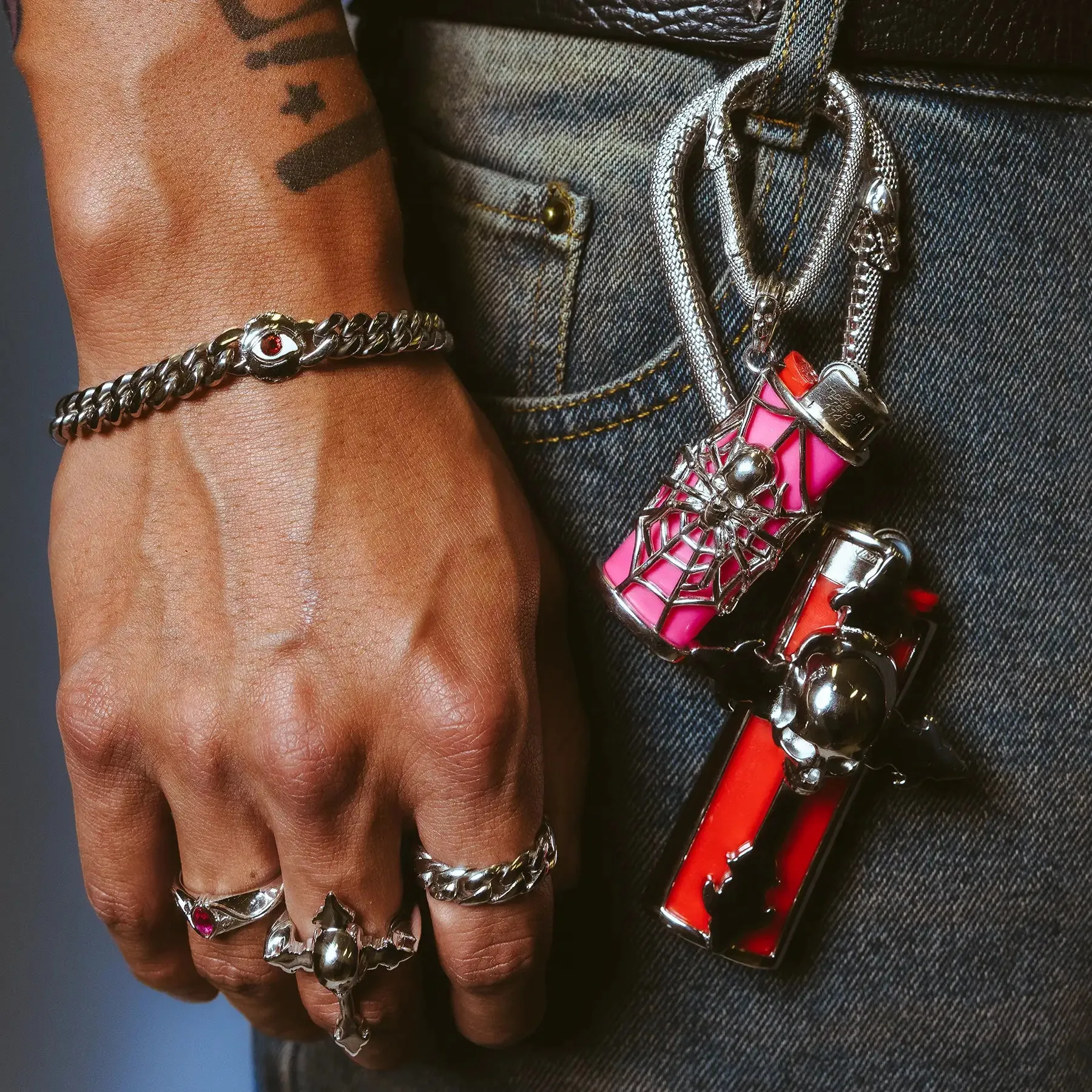 OUROBOROS CARABINER sold by Hard Jewelry product image thumbnail 4