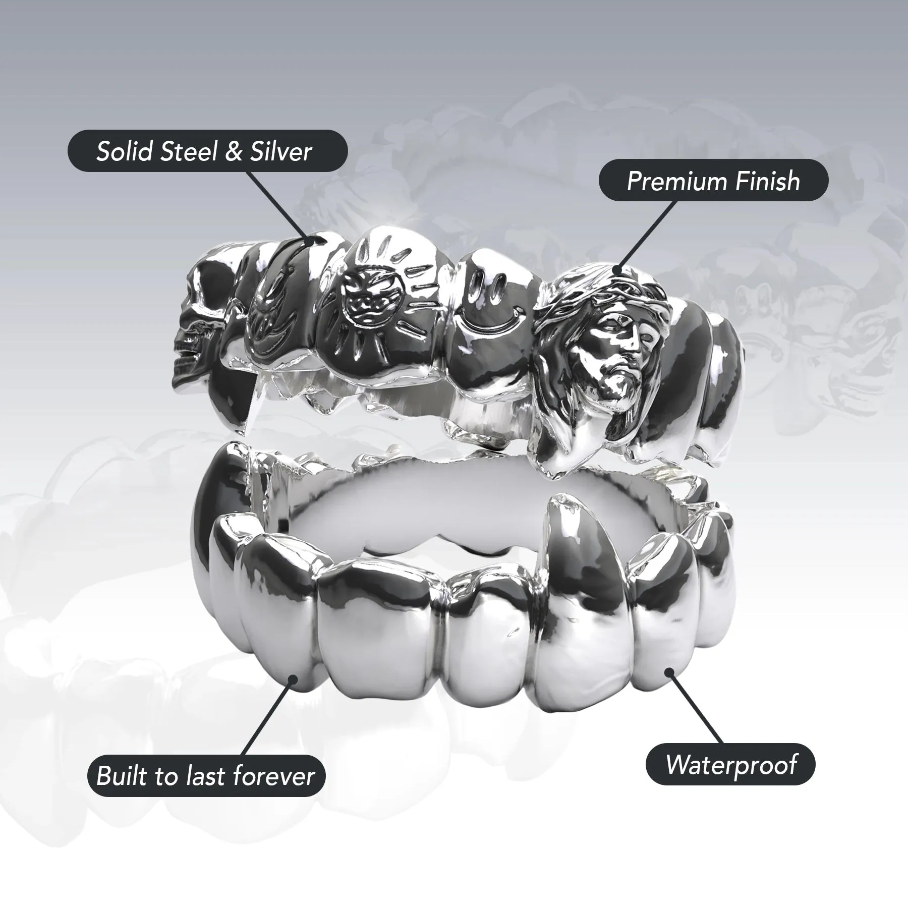 GRILLZ SET sold by Hard Jewelry product image thumbnail 3