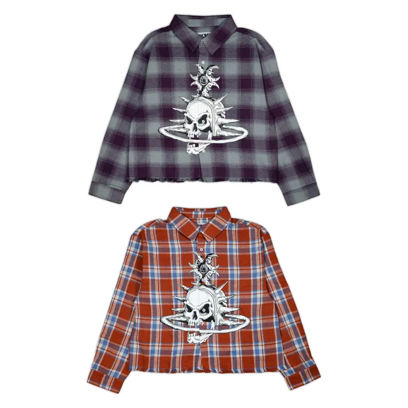 ORBITUARY FLANNEL made by Hard Jewelry