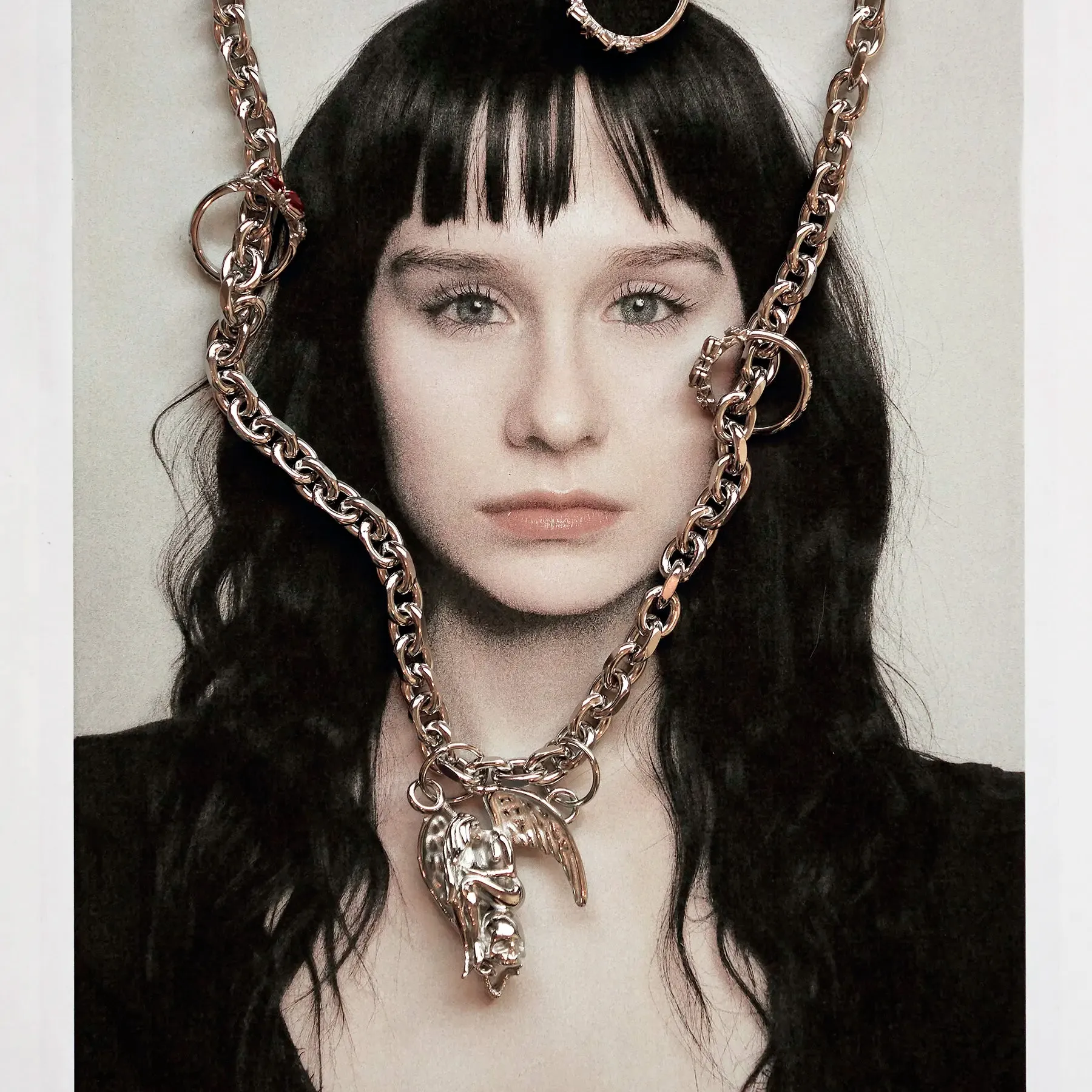 WEEPING ANGEL PENDANT sold by Hard Jewelry product image thumbnail 4