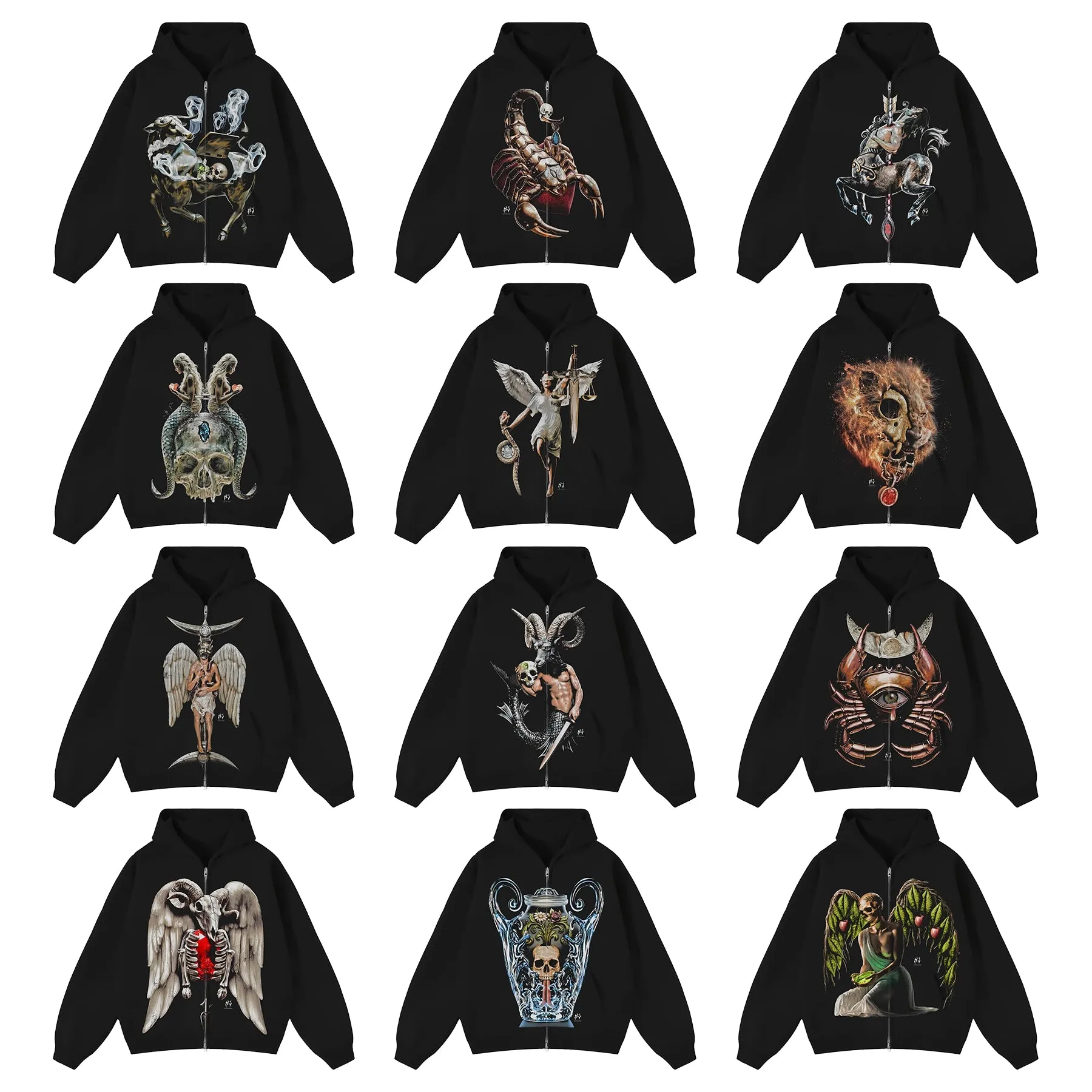 ZODIAC HOODIES sold by Hard Jewelry