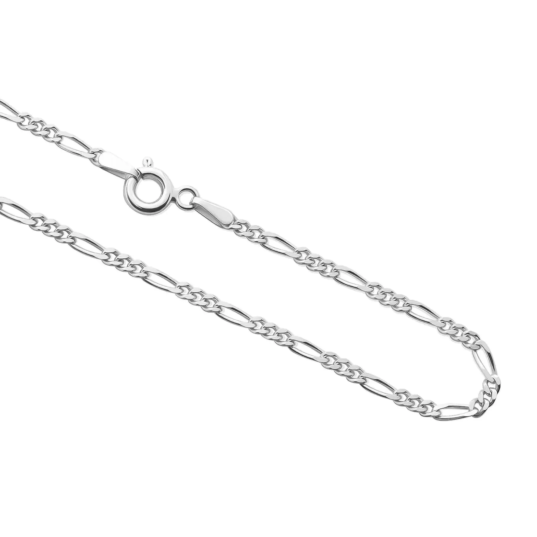 STERLING SILVER FIGARO CHAIN sold by Hard Jewelry product image thumbnail 3