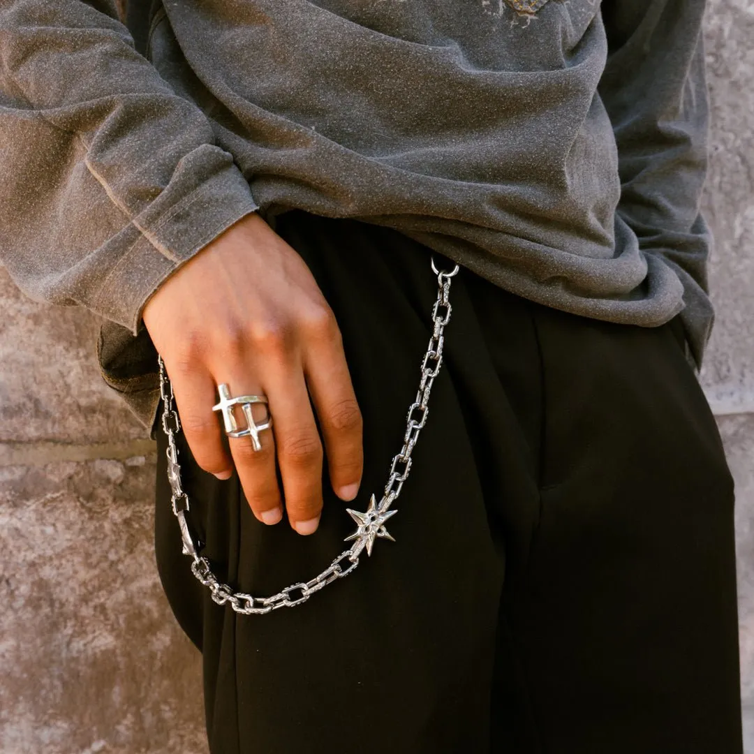 ASTROLOGY WALLET CHAIN sold by Hard Jewelry product image thumbnail 5