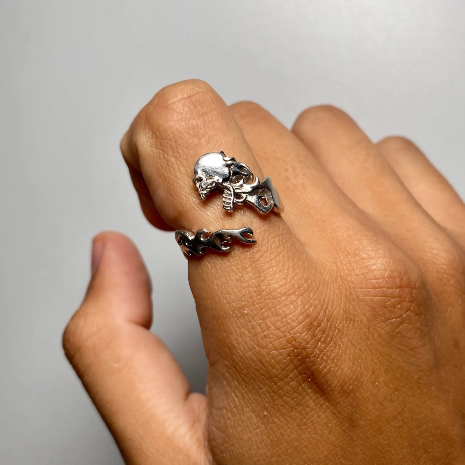 LIFE ON FIRE RING sold by Hard Jewelry product image thumbnail 2