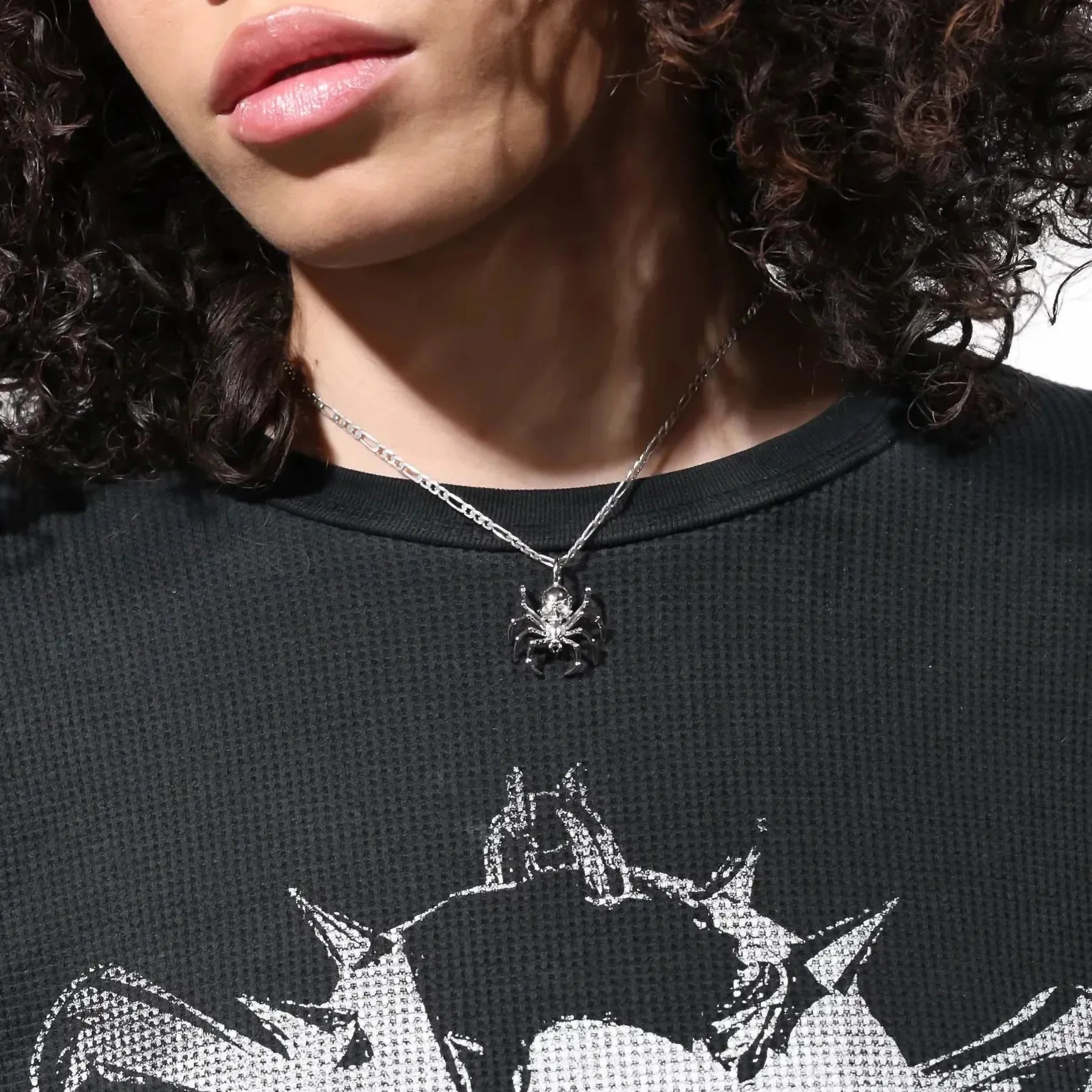 SPIDER SKULL PENDANT sold by Hard Jewelry product image thumbnail 3