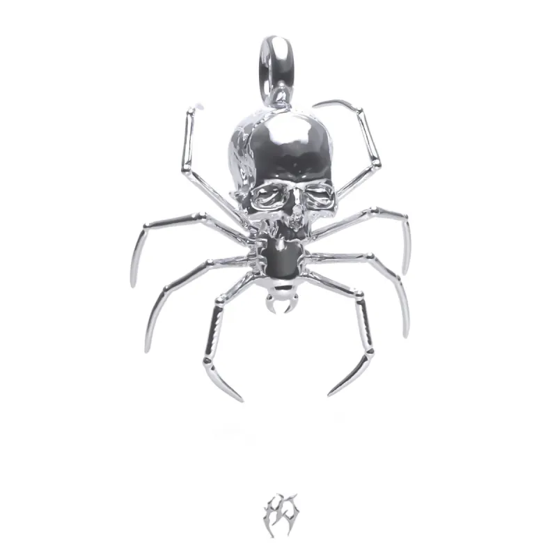SPIDER SKULL PENDANT sold by Hard Jewelry