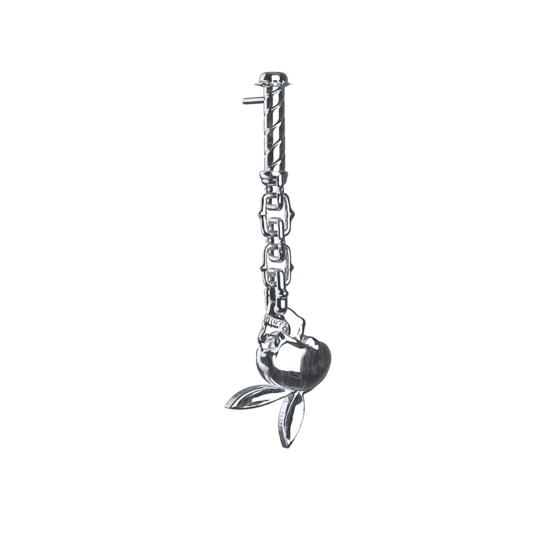 SKULLBOY DANGLE EARRING sold by Hard Jewelry product image thumbnail 2