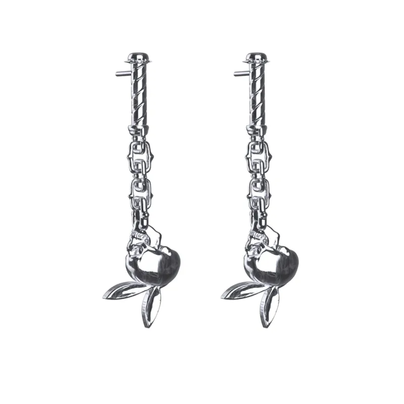 SKULLBOY DANGLE EARRING sold by Hard Jewelry