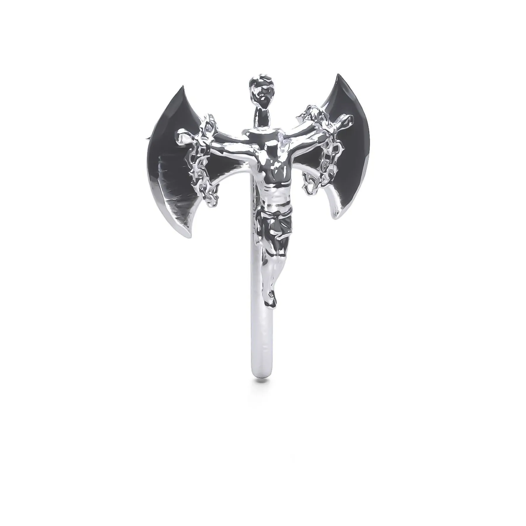 RELIGION IS WAR PENDANT sold by Hard Jewelry