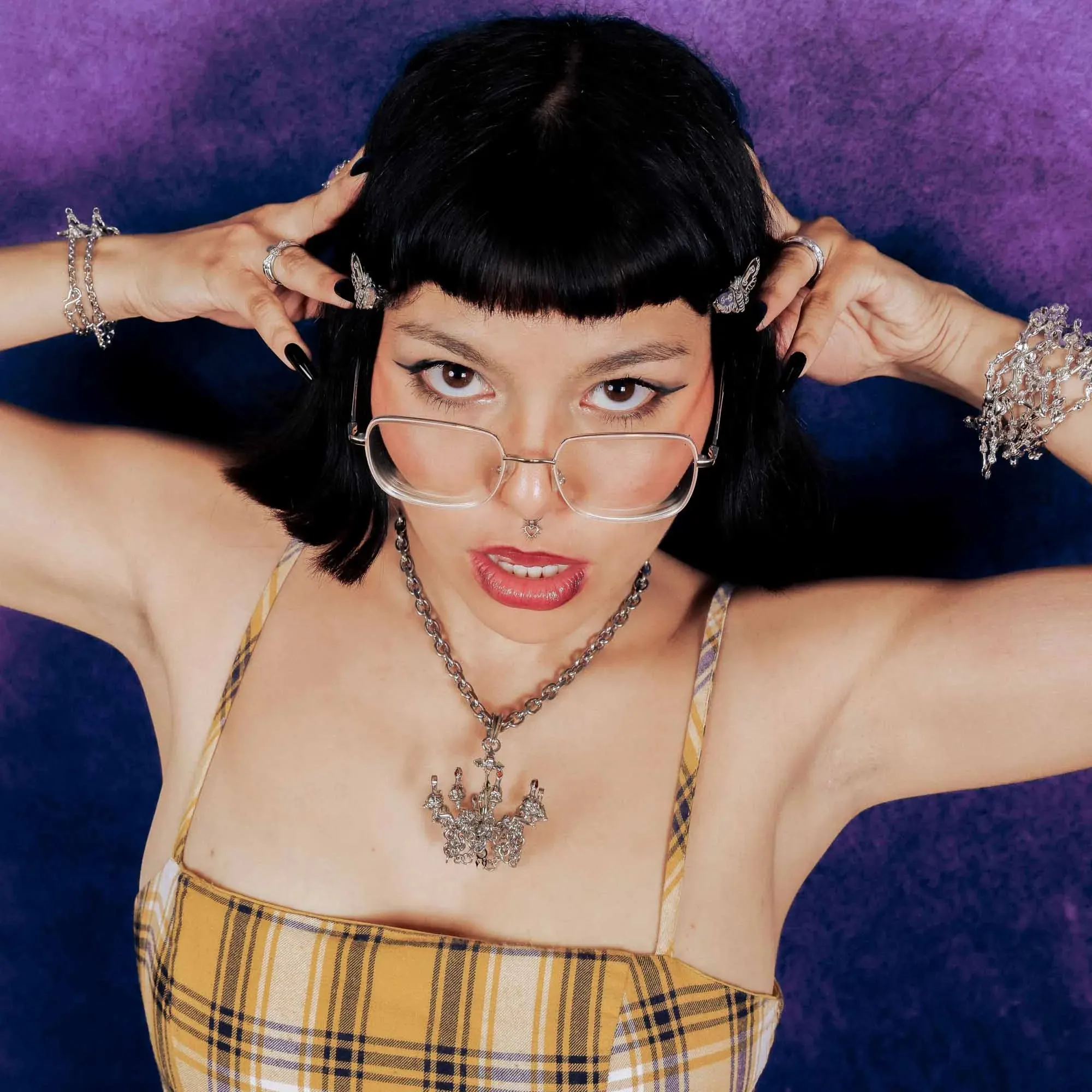 MOTH HAIR CLIP sold by Hard Jewelry product image thumbnail 4