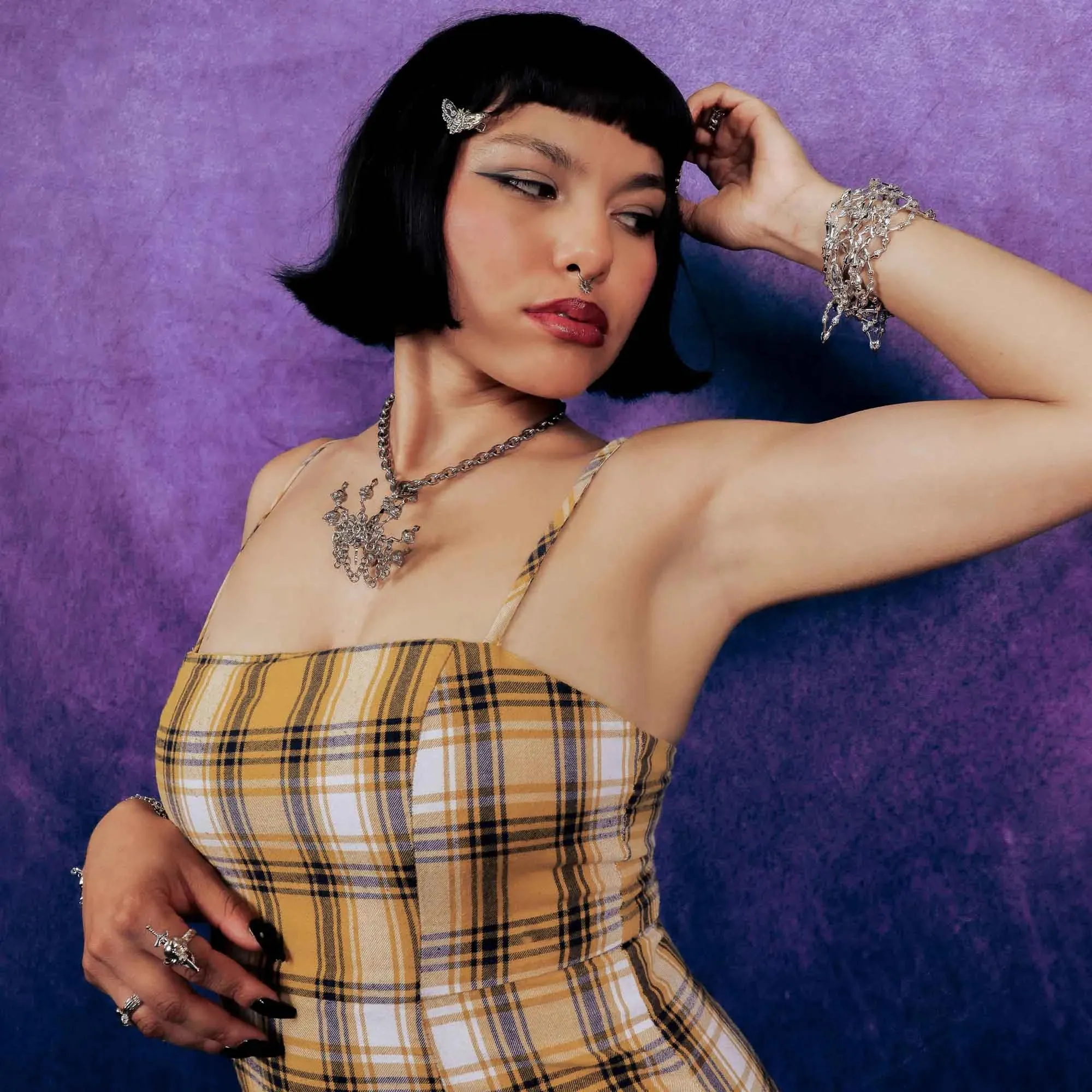 MOTH HAIR CLIP sold by Hard Jewelry product image thumbnail 3