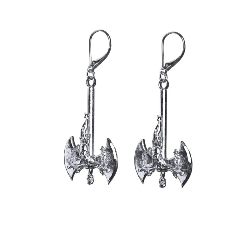 RELIGION IS WAR EARRING sold by Hard Jewelry