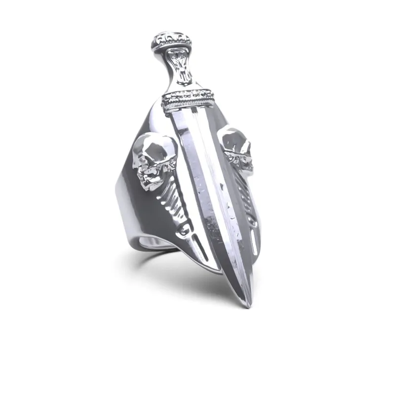 CATACOMB SWORD RING sold by Hard Jewelry