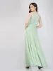 Lilith Floral Embellished Maxi Dress in Mint sold by Lace & Beads