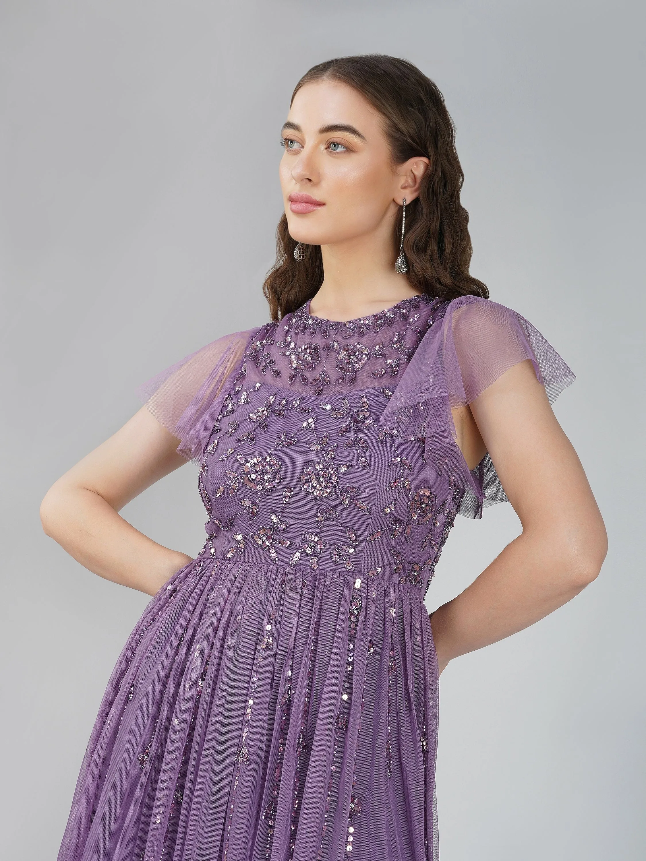 Womens Dresses Purple Embellished Maxi Dress Marly Purple Embellished Maxi Dress Parallel Womens Dresses Purple Embellished Maxi Dress Marly Purple Embellished Maxi Dress Parallel
