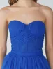Lauren Cobalt Blue Tulle Mini Dress sold by Lace & Beads