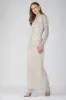 Ellis Maxi Dress in Powder Pink sold by Lace & Beads