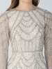 Ellis Maxi Dress in Powder Pink sold by Lace & Beads
