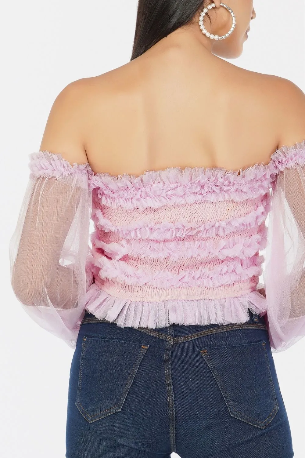 Rolf Top in Light Pink sold by Lace & Beads product image thumbnail 3