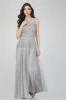 Lilith Floral Embellished Maxi Dress in Grey sold by Lace & Beads
