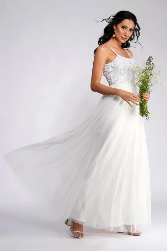 Riri Tulle Wedding Dress made by Lace & Beads