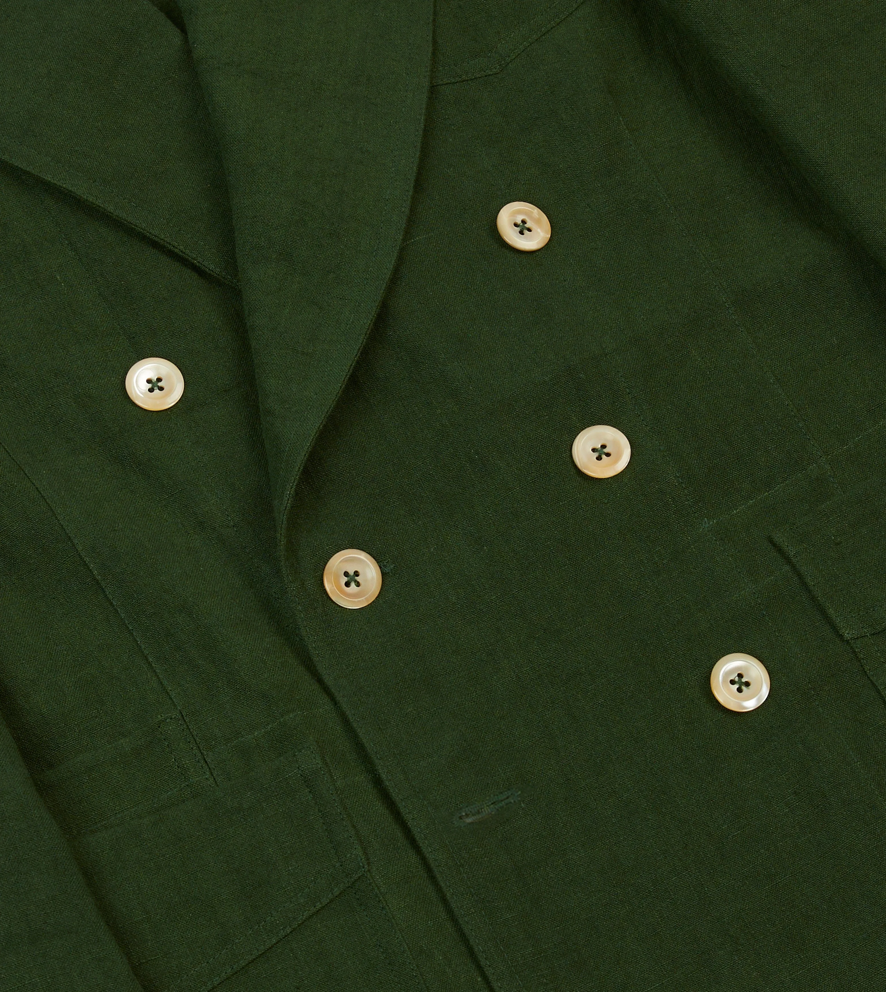 Green Linen Games Blazer Mk. III sold by Drake's London product image thumbnail 5