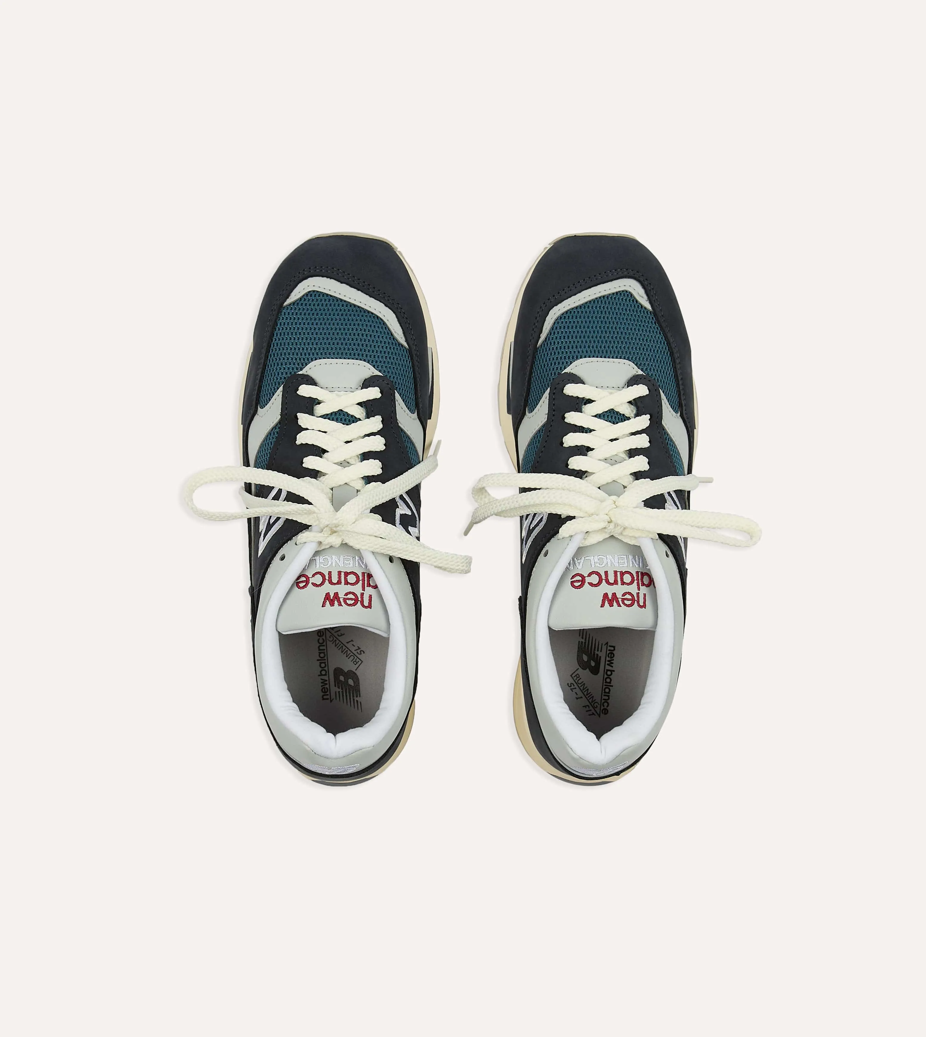 New Balance Navy Vintage Sport Made in UK 1500 Trainers sold by Drake's London product image thumbnail 4