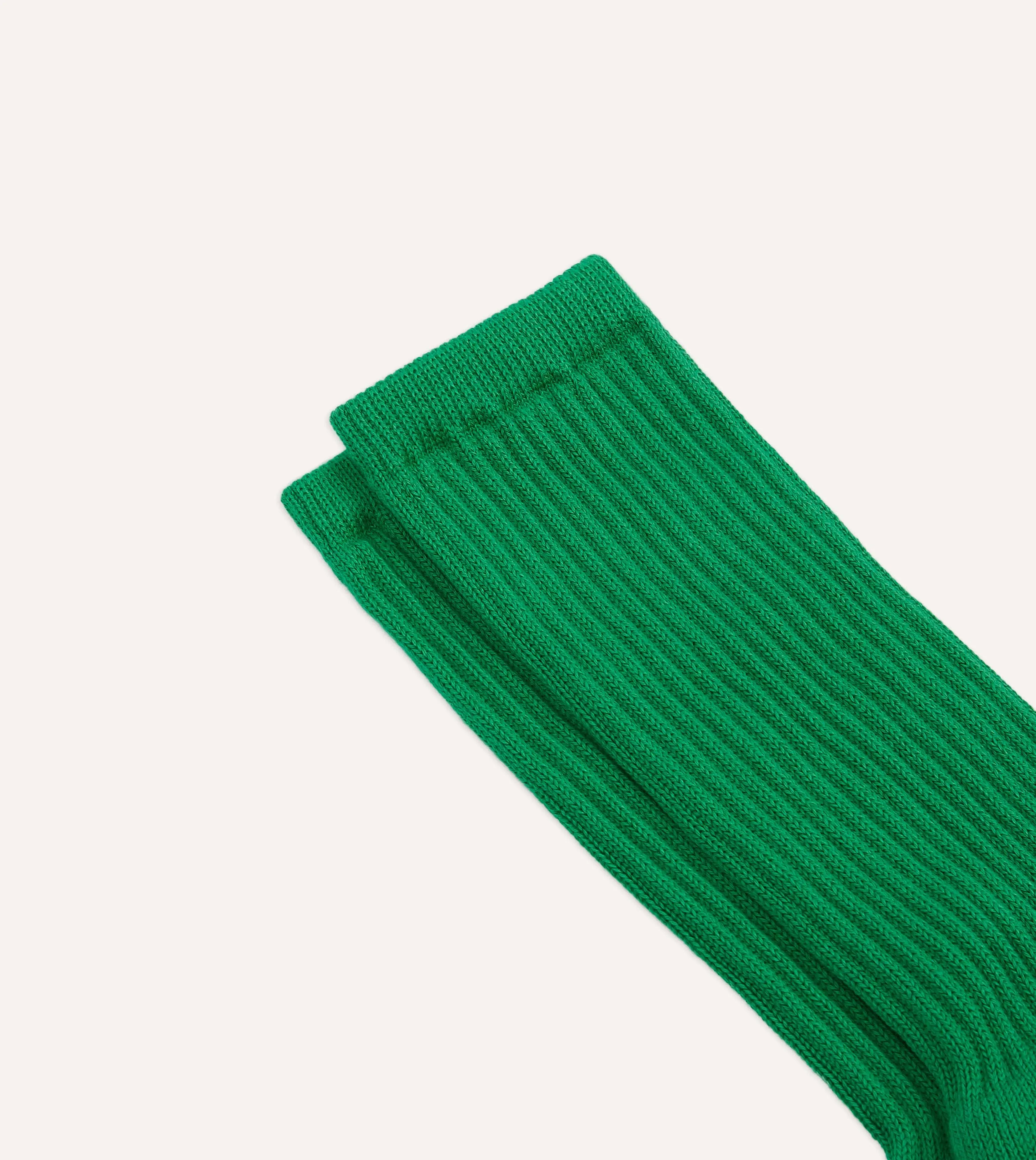 Green Cotton Sports Socks sold by Drake's London product image thumbnail 3