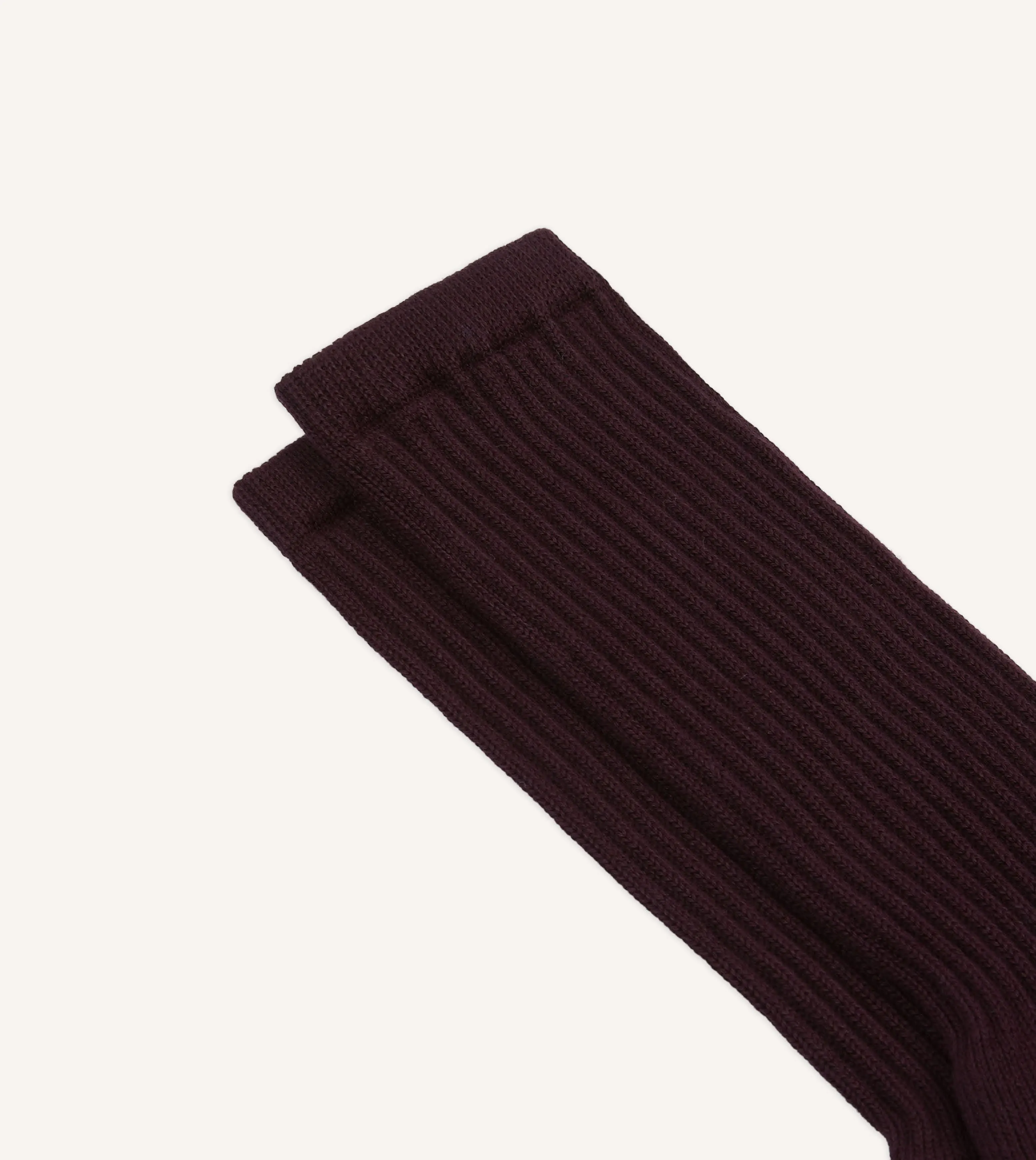 Brown Cotton Sports Socks sold by Drake's London product image thumbnail 3