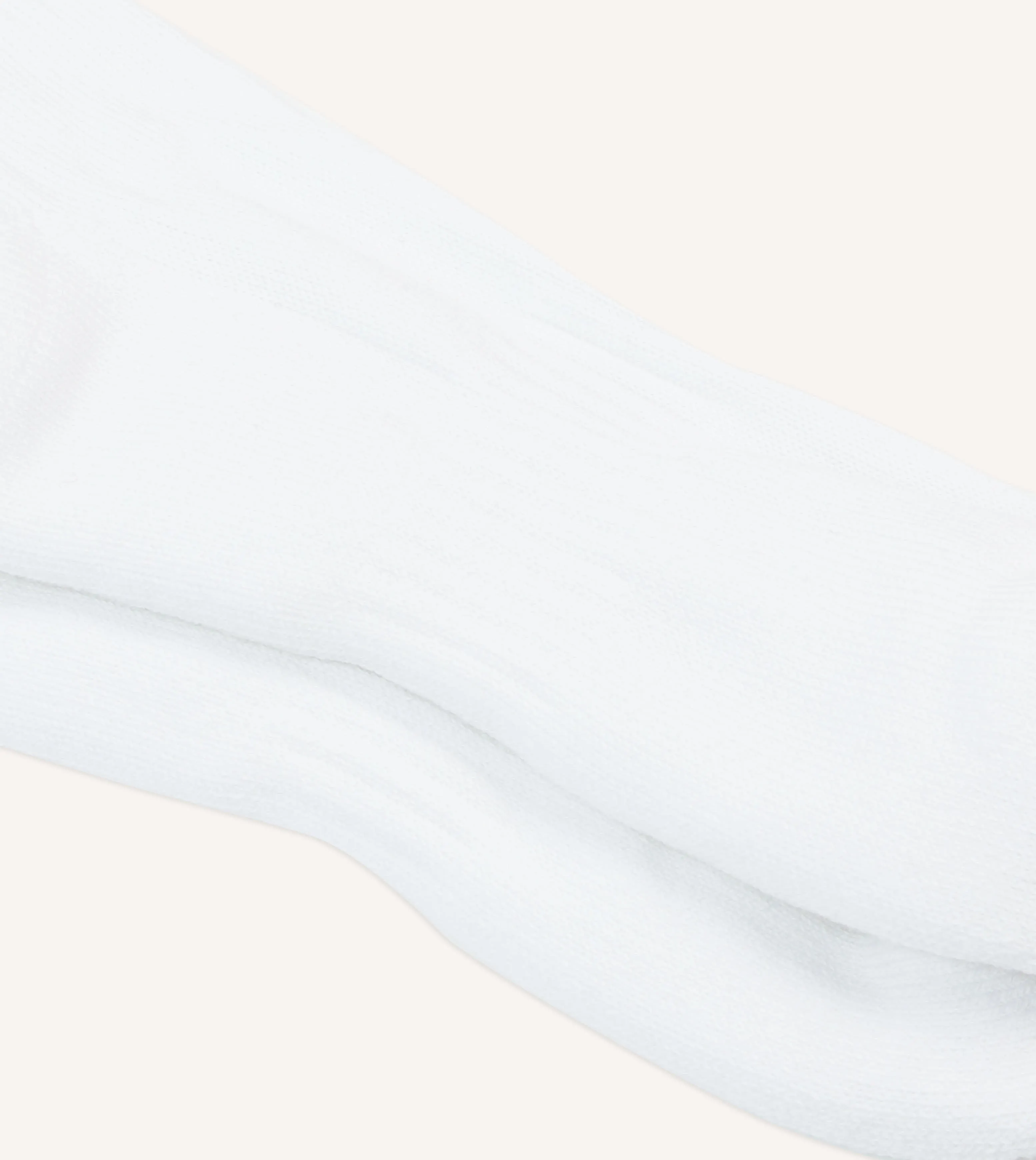 White Cotton Sports Socks sold by Drake's London product image thumbnail 2